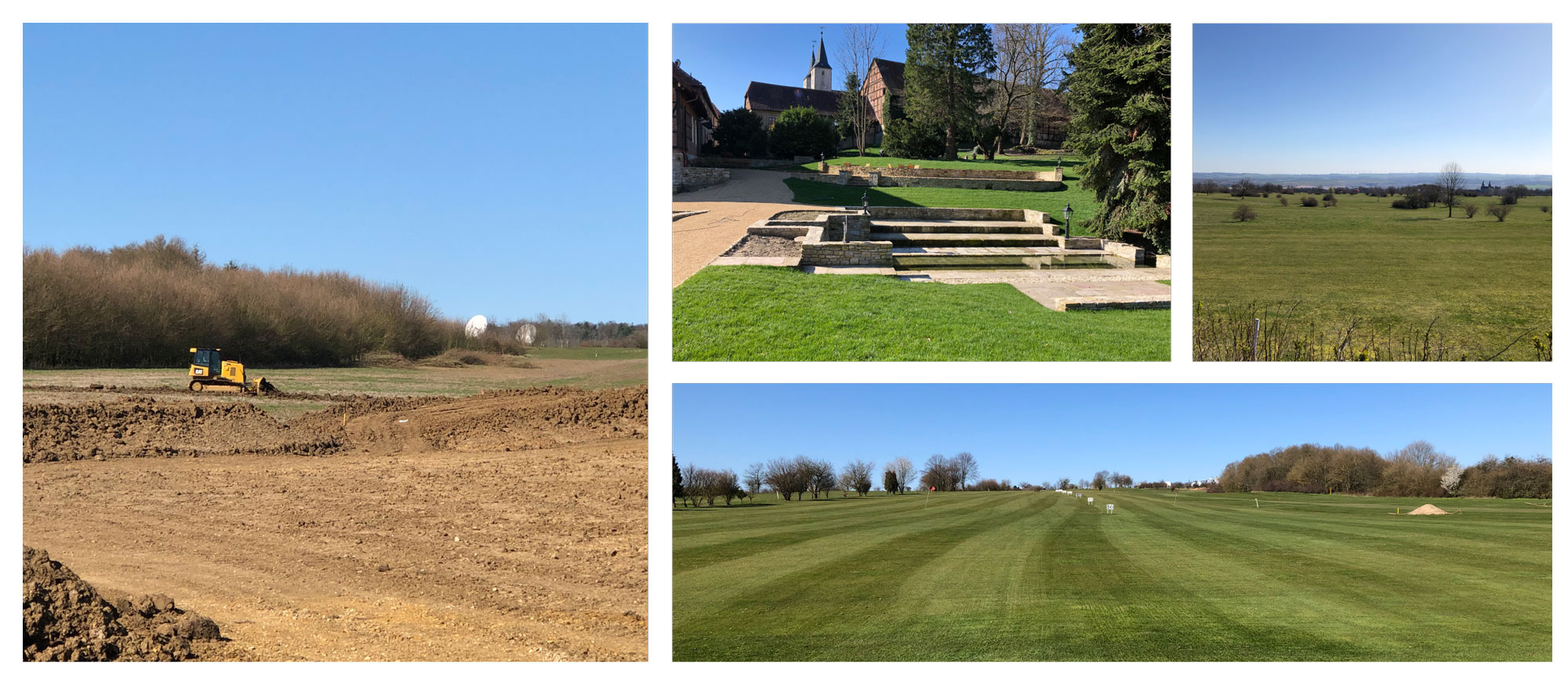 Frühling und Umbauarbeiten St. Lorenz Golf- und Landclub